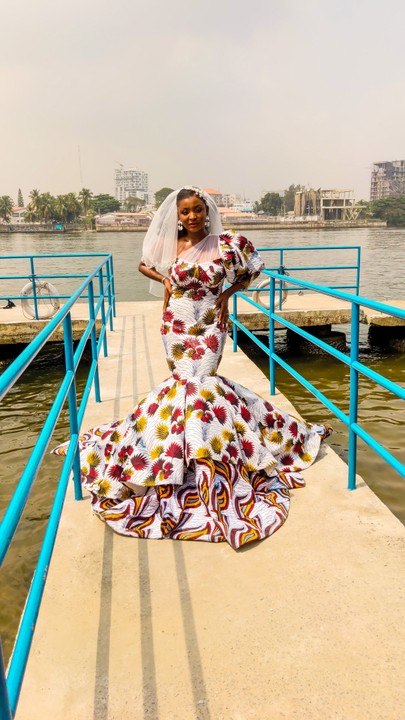 Nigerian fashion designer breaks the norm to wed in Ankara | Ladun Liadi's  Blog