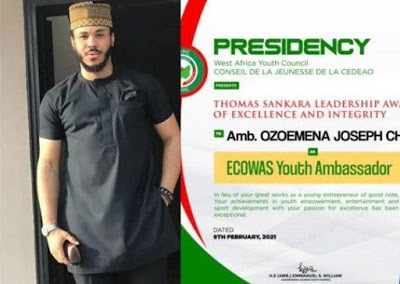 Ozo%2Bbags%2Bappointment%2Bas%2Bthe%2BECOWAS%2BYouth%2BAmbassador.jpg