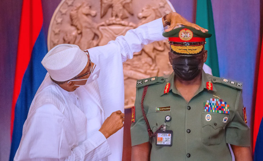 Attahiru Buhari orders National flag flown half-mast, declares holiday for armed forces 1