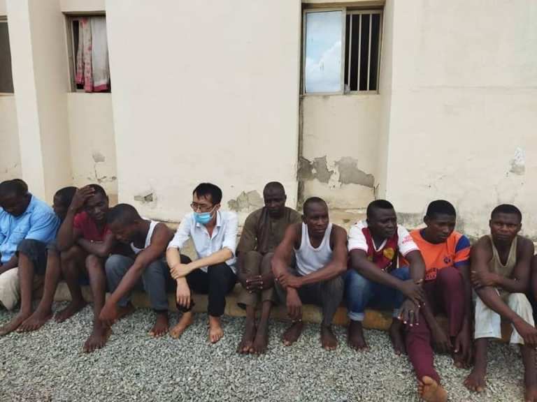 Chinese-man-Marra-Thai-middleand-other-suspects-arrested-for-theft-of-rail-tracks-and-rail-sleepers