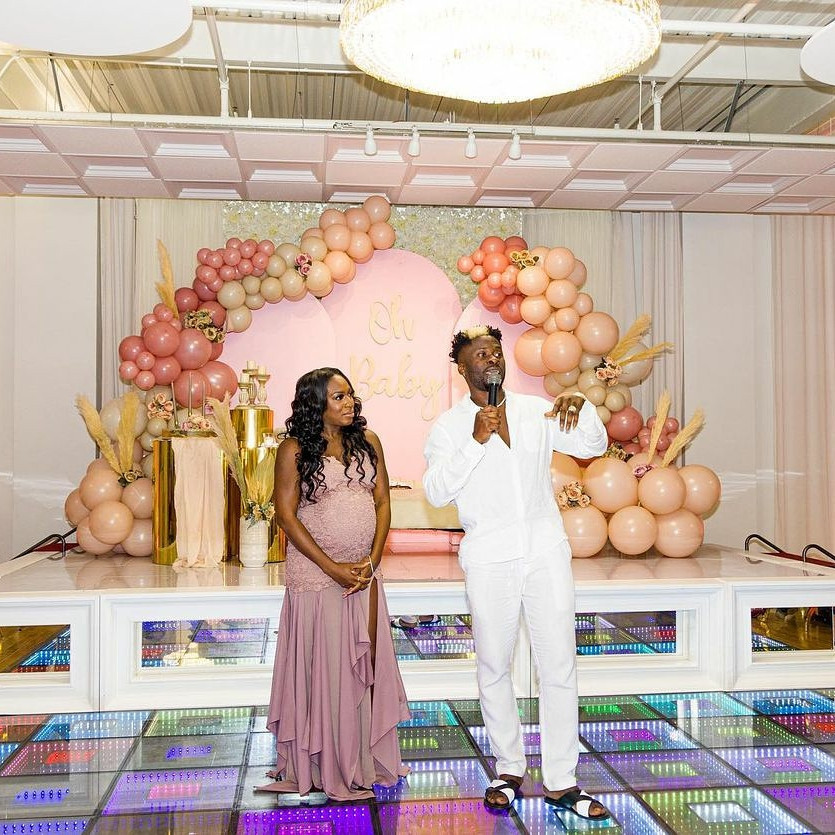 Davido's DJ, E Cool and partner hold baby shower1