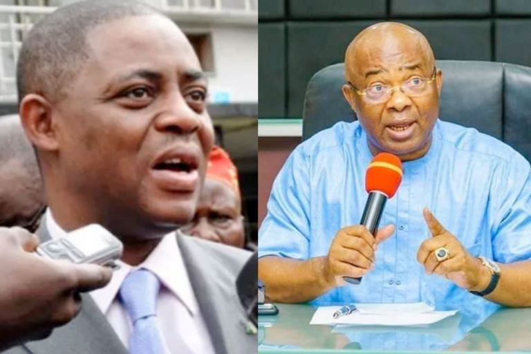 Gulak You try to reap from ugly situations, Uzodimma slams Fani-Kayode, he fires back, uzodinma fanikayode, gulak