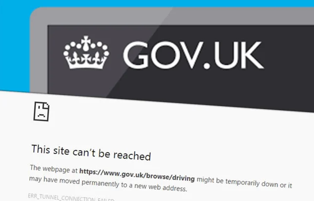 UK Govt website, international media platforms including BBC goes down 1 UK govt website down