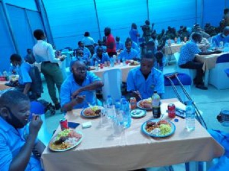 Nigerian Army hosts injured officers 1 Nigerian Army Hosts Injured Officers