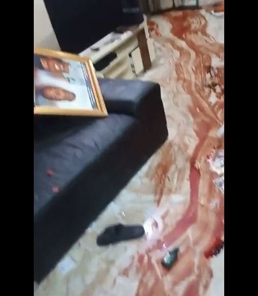 igboho house destruction 1 Photos: How unknown gunmen destroyed properties at Sunday Igboho's house