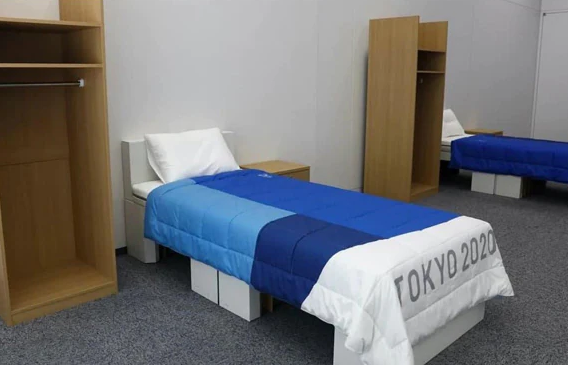 olympic bed Beds At Olympic, Strong Enough For s.e.x, tokyo olymics, olympic beds