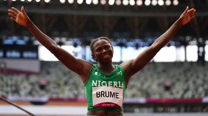 Olympics Long jumper Ese Brume wins FIRST medal for Nigeria Olympics Long jumper Ese Brume wins FIRST medal for Nigeria