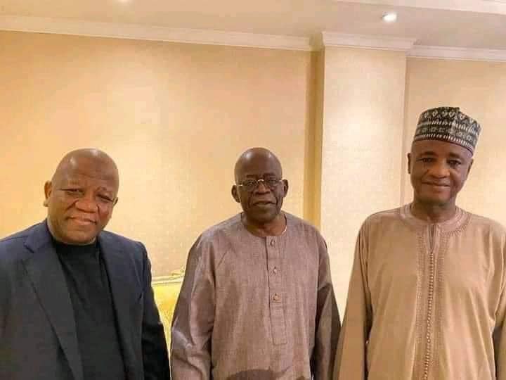 Ex-governors Yari, Wamakko visit Tinubu in London Ex-governors Yari, Wamakko visit Tinubu in London