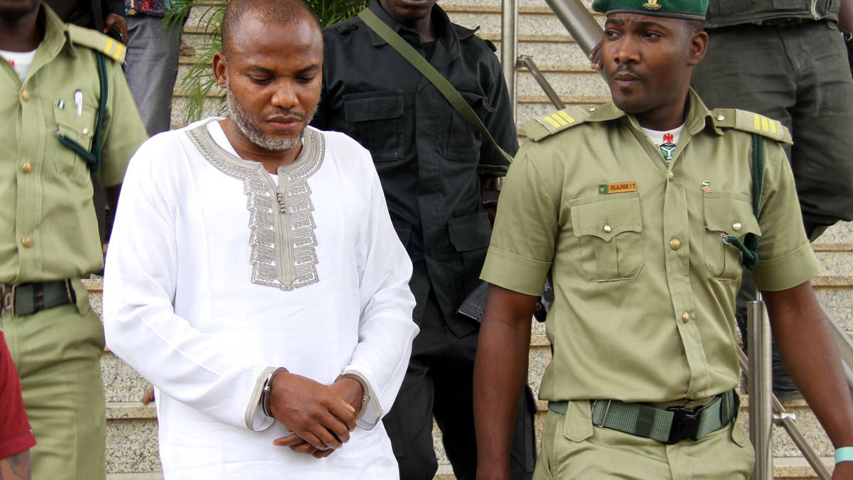 Nnamdi Kanu Security agents cordon off Abia High Court 11 Nnamdi Kanu: Security agents cordon off Abia High Court