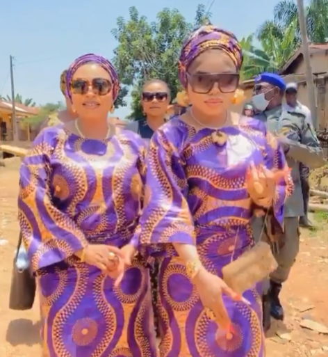 bobrisky osun state1 Bobrisky storms Ilesha for his godmother's mom's final burial