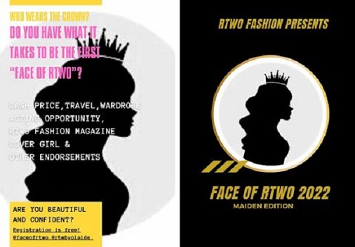 Ex-Lux Ambassador, Olaide Olaogun's RTWO Fashion presents FACE OF RTWO 202211 RTWO Fashion