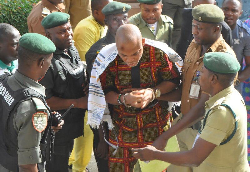 FG files 7-count amended terrorism charge against Nnamdi Kanu1 FG files 7-count amended terrorism charge against Nnamdi Kanu
