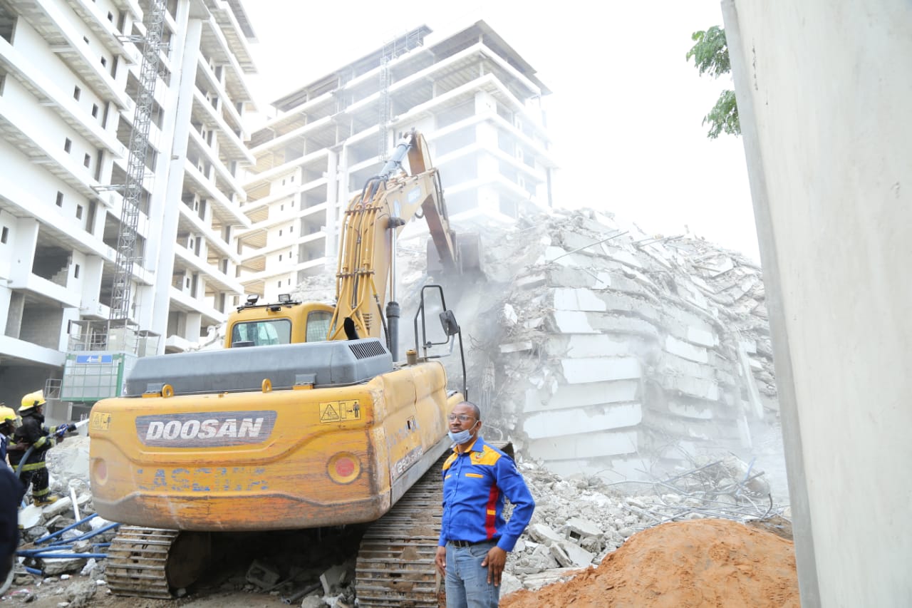 21-storey building collapse Owner arrested, to be prosecuted 21-storey building collapse: Owner arrested, to be prosecuted