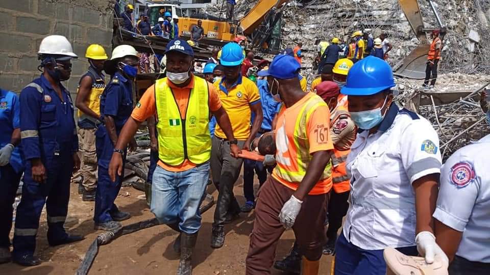 Ikoyi building collapse Death toll rises to 22 Ikoyi building collapse: Death toll rises to 22