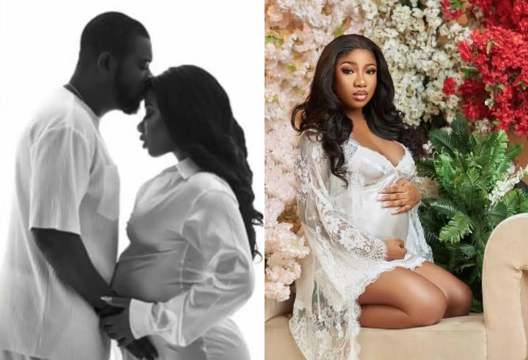 Mocheddah and husband, welcome first child 1A Mocheddah and husband, welcome first child