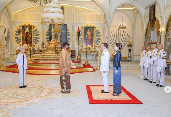 Nigeria's Ambassador To Thailand, Djebah Presents Letters Of Credence1 Thailand, Oma Djebah