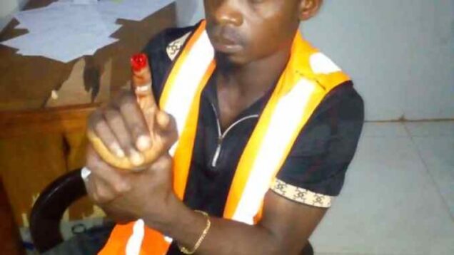 driver bites off, swallows finger of Ebonyi task force officer Commercial driver bites off, finger, Ebonyi task force officer, driver task force offciial