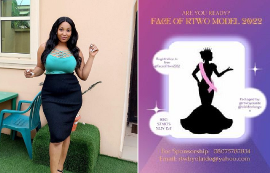olaide olaogun RTWO Olaide Olaogun's RTWO Fashion presents FACE OF RTWO 2022
