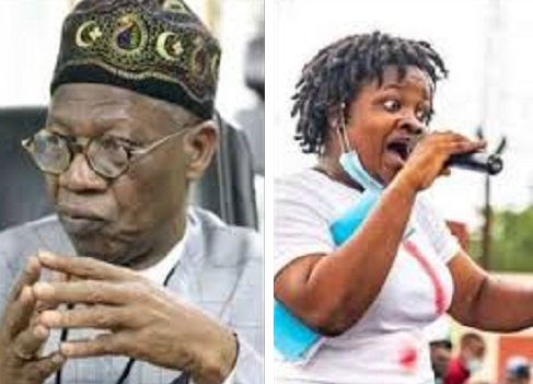 rinu ouala lai mohammed "Lai Mohammed is a pandemic" - Activist Rinu Oduala reacts to the Minister calling Lagos Endsars report fake