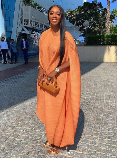 tiwa dubai1 Photos of Tiwa Savage in Dubai