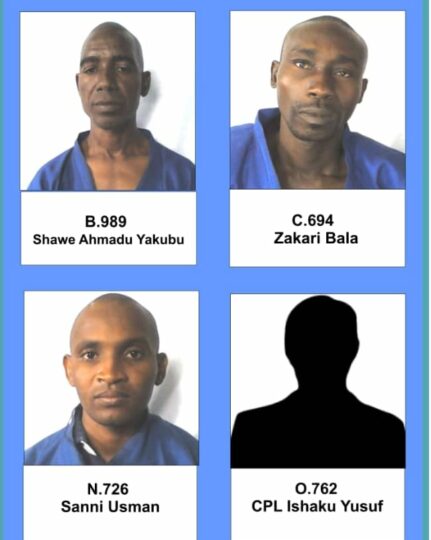 NCoS releases photos of Jos escaped prisoners 1a NCoS releases photos of Jos escaped prisoners