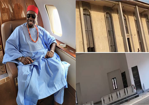 Obi Cubana FULFILS promise of building a massive church in Oba in memory of mother Obi Cubana FULFILS promise of building a massive church in Oba in memory of mother