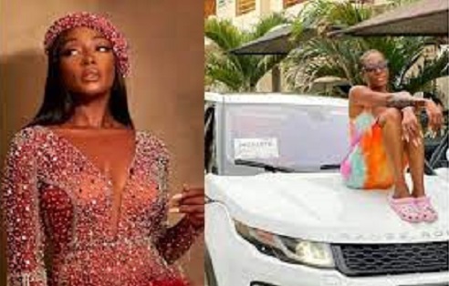 Actress Dorcas Fapson, actress recovers stolen range rover, Dorcas Fapson range rover Actress Dorcas Fapson, actress recovers stolen range rover, Dorcas Fapson range rover