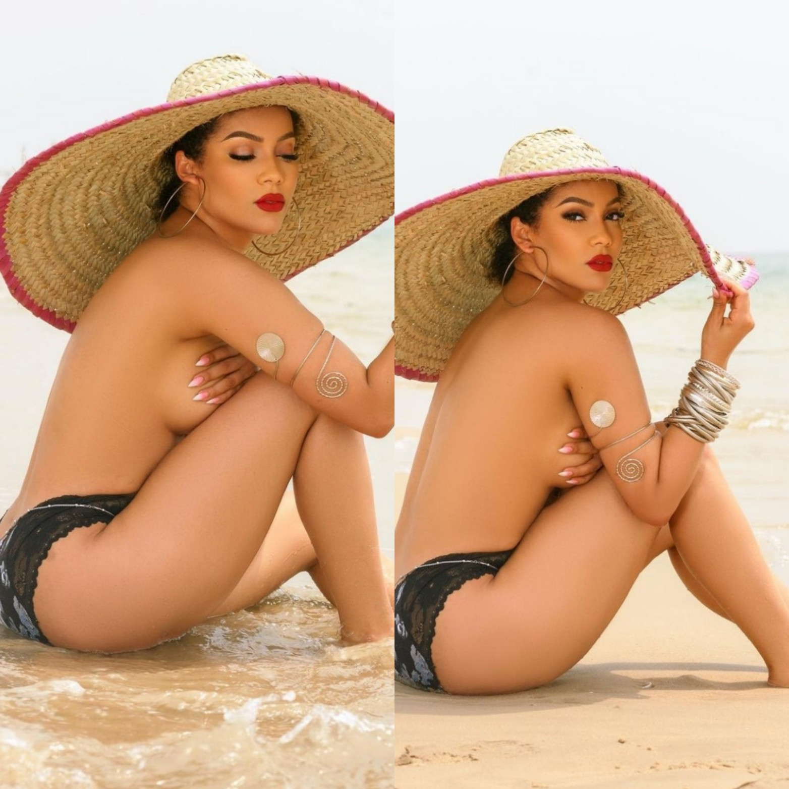 BBN MARIA PHOTOS 1 BBN Star, Maria Chike Benjamin Shows Off Side B00bs In New IG Photos