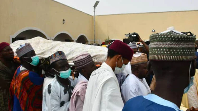Emir of Jama’are buried Photos from the burial ceremony of Emir of Jama’are; buried in royal cemetery