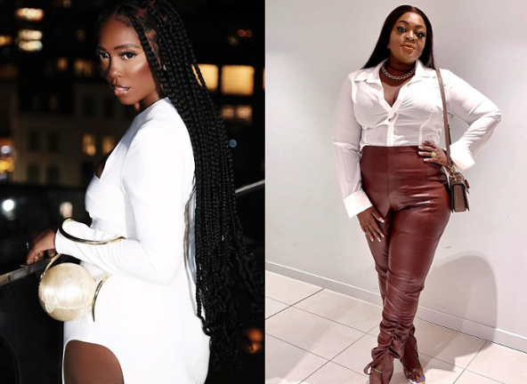 eniola badmus tiwa savage 1a Tiwa Savage And Eniola Badmus' Bags & Jewelry