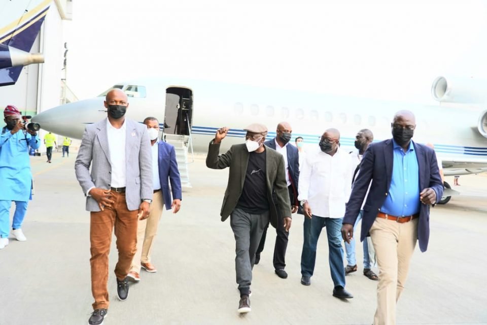 man treks for tinubu Kano Man Begins Trekking From Abuja To Lagos For Tinubu
