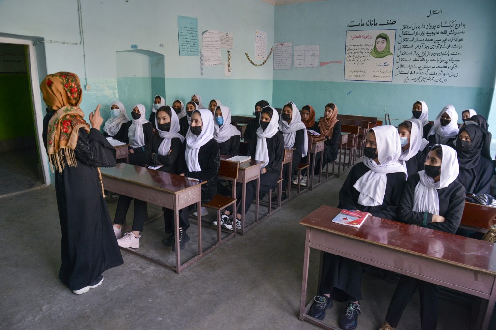 AFGHANISTAN-EDUCATION-TALIBAN-WOMEN
