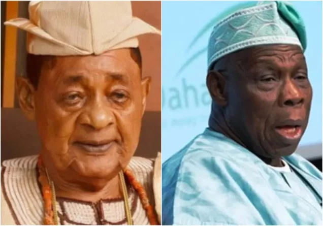Obasanjo showers encomiums on Alaafin Adeyemi Obasanjo Showers Encomiums On Alaafin Adeyemi