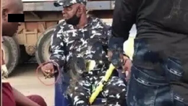 Police Identify Indian Hemp-Smoking Officer In Viral Video Police Identify Indian Hemp-Smoking Officer In Viral Video