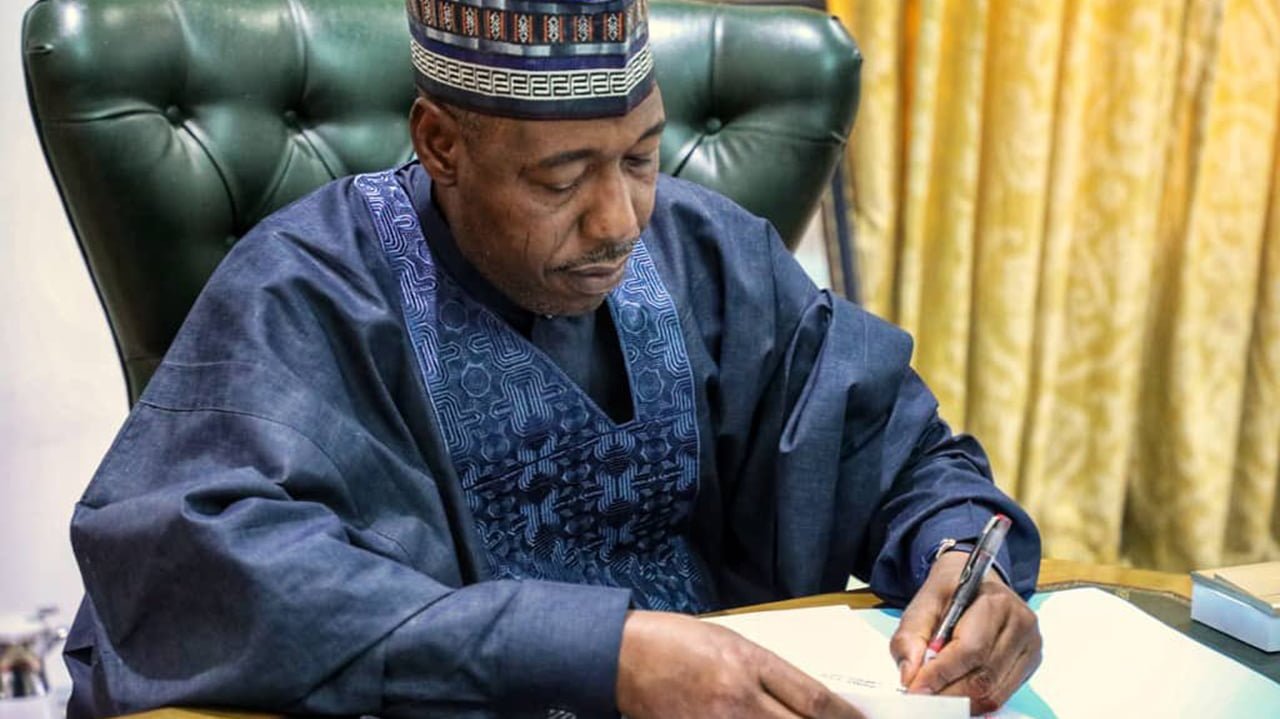 Zulum dissolves Borno State Executive Council Zulum Dissolves Borno State Executive Council