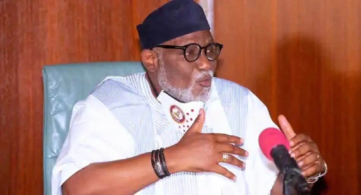Akeredolu says has he Calls For International Help AKEREDOLU calls for international help