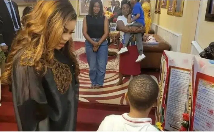 Precious-Chikwendu visits children1b Precious Chikwendu Gives Update, Thanks Nigerians