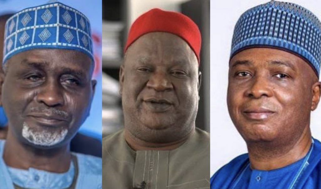 Atiku SARAKI Saraki, Anyim, Shekarau