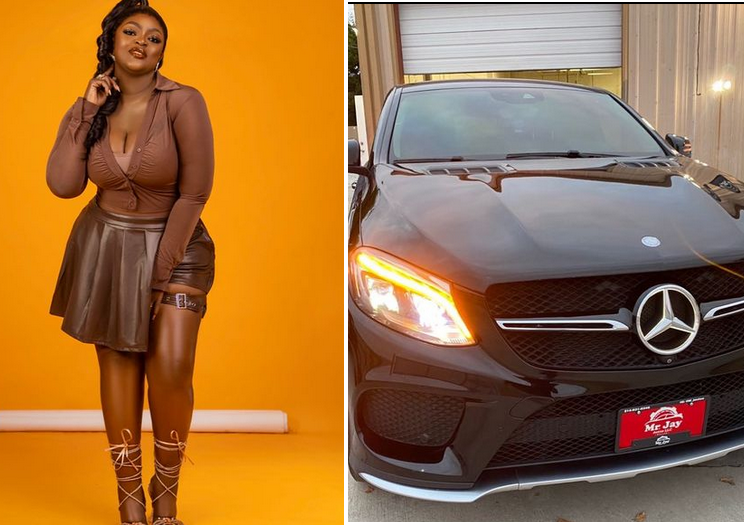Eniola Badmus Gifts Self A Mercedes Benz SUV As She Turns A Year Older Eniola Badmus Gifts Self A Mercedes Benz SUV As She Turns A Year Older