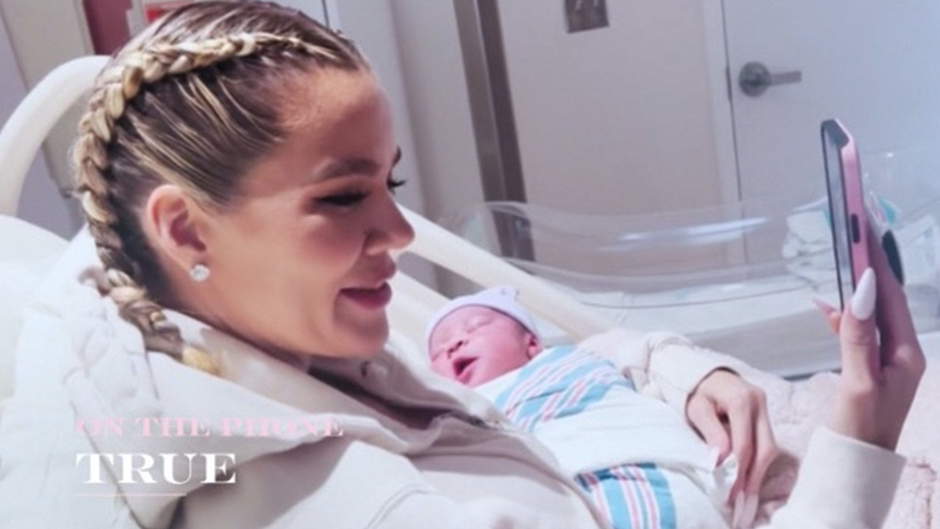 Khloe Kardashian Shares First Look At Newborn Son Khloe Kardashian Shares First Look At Newborn Son
