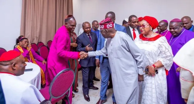 PFN Disowns Northern Bishops Fraternising With Tinubu PFN Disowns Northern Bishops Fraternising With Tinubu