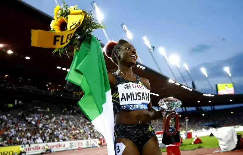 Tobi Amusan Wins Diamond League Trophy Tobi Amusan Wins Diamond League Trophy