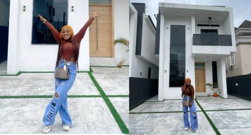 Actress Crowncy Anyanwu acquires house in Lekki Actress Crowncy Anyanwu acquires house in Lekki