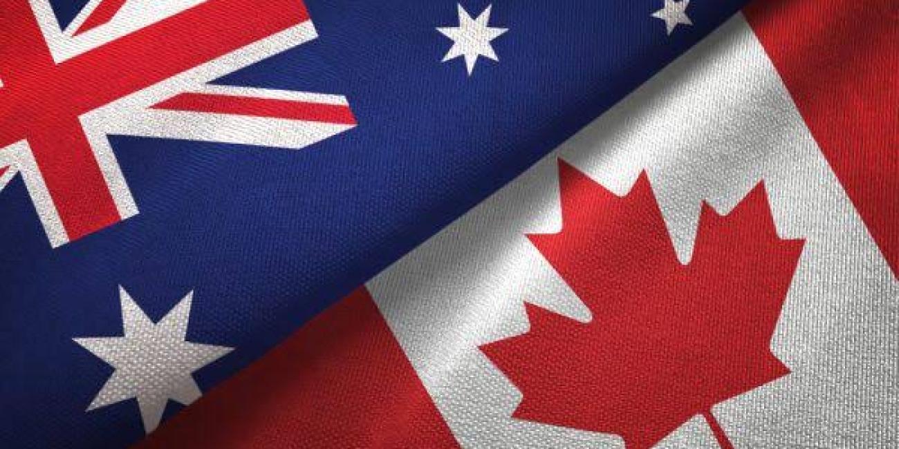 Canada and Australia Canada Australia