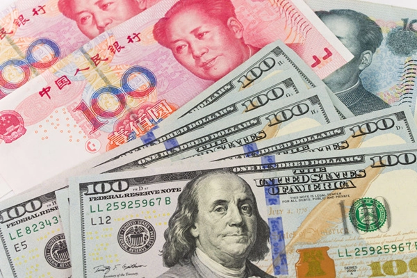 Chinese Yuan strengthens against Dollar Chinese Yuan, Dollar