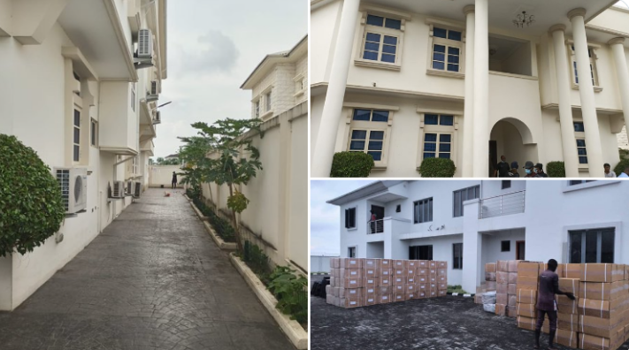 NDLEA Discovers 13 Million Tramadol Pills In Lagos Mansion NDLEA Discovers 13 Million Tramadol Pills In Lagos Mansion