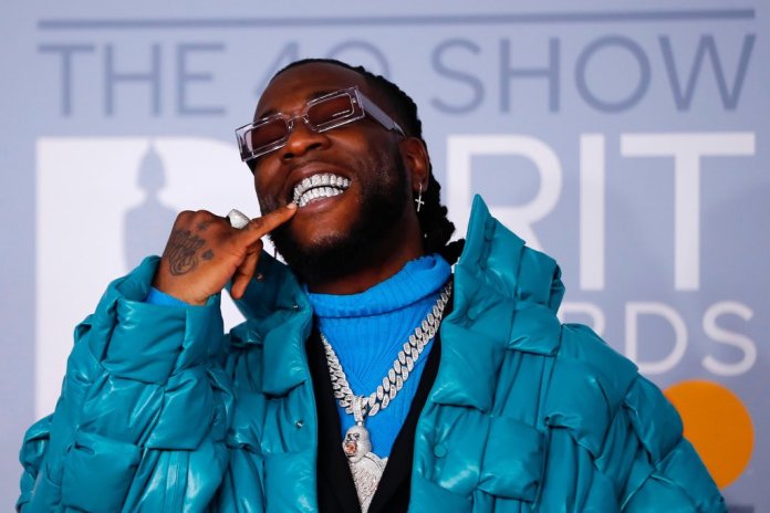 Burna Boy Wins 2022 MTV EMAS Best African Act Burna Boy