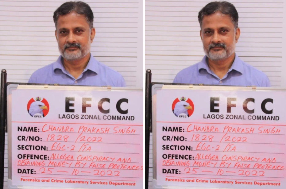 EFCC Arraigns Indian For Alleged N816.3m Fraud In Lagos EFCC