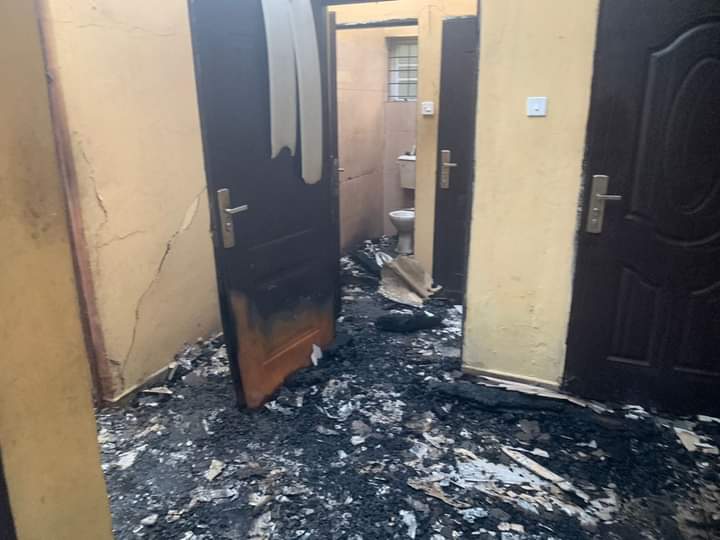 Hoodlums set Ogun INEC office on fire