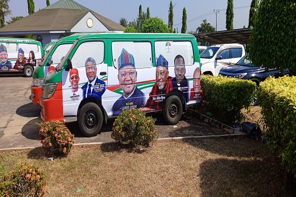 Benue PDP Brands Campaign Vehicles Without Atiku’s Picture